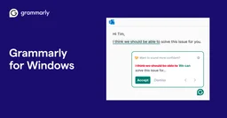 Grammarly for Windows